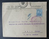 ROMANIA 1916-- plic circulat Elvetia