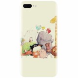 Husa silicon pentru Apple Iphone 8 Plus, Cute Cartoon Animals