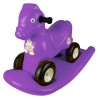 Calut Balansoar 2 in 1 Mov ROBENTOYS, Leagan Interior, Vehicul Ride-On, Plastic, 2-4 Ani, Max 25kg