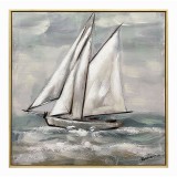 Cumpara ieftin Tablou canvas Siedo Pako World, cu rama, 70x3.5x70 cm