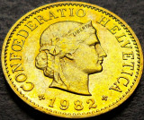 Cumpara ieftin Moneda 5 RAPPEN - ELVETIA, anul 1981 * cod 1192, Europa