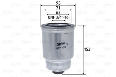 VALEO 587728 filtru combustibil foto