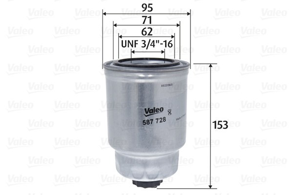 VALEO 587728 filtru combustibil