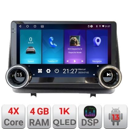 Navigatie Renault Clio 3 2005-2013 Edotec 4+64 10.5 inch Incell 1K android Wifi 5Ghz gps internet Co CarStore Technology