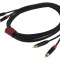 Cablu RCA stereo 3m negru ecranat REDS MUSIC