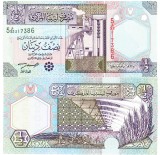 Libia 1/2 Dinar 2002 P-63 UNC