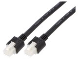 Cablu Mini-Fit Jr mamă 6 pini 0,5m 6,5A PVC
