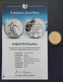 Moneda de argint 925 - 3000 Forint &quot;Fifa&quot;, Ungaria 2014 - PP - A 3526, Europa