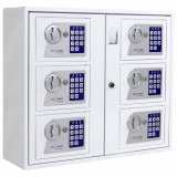 Sistem depozitare cheie KeySystem6 electronic 465x535x170mm alb, Rottner Security