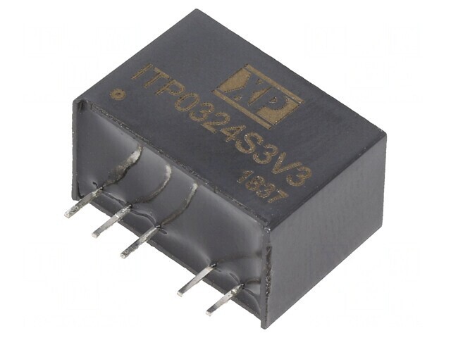 Convertor DC/DC 3W 9-36V la 3.3V 700mA SIP6