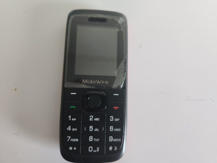 Telefon mobil MobieWire Nakai negru folosit impecabil