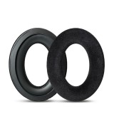 Set 2 bureti pentru casti Sennheiser G4ME ONE, G4ME Zero, PC360, PC363D, PC373D, HD 380 PRO - Negru, Catifea, Spuma cu memorie