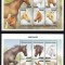 GUINEEA 1999 - Rase de cai / set complet 2 blocuri MNH