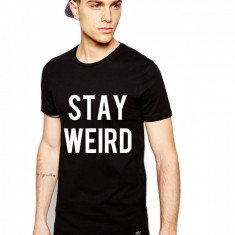 Tricou negru barbati - Stay Wired - XL