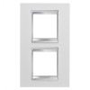Rama Ornament 2P verticala LUX Gewiss Chorus alb GW16224TB