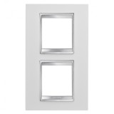 Rama Ornament 2P verticala LUX Gewiss Chorus alb GW16224TB