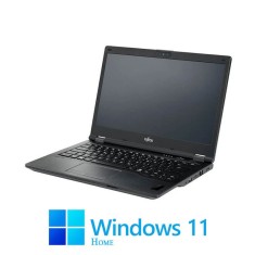 Laptop Fujitsu LIFEBOOK E549, Quad Core i5-8265U, 16GB DDR4, SSD, Win 11 Home foto