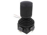 Joystick triaxial 0-10k&Omega; OM301B-M4