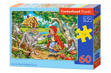 Puzzle 60 piese Little Red Riding Hood, castorland