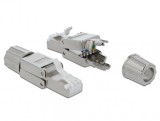 Conector de retea RJ45 cat.6A STP toolfree, Delock 86477