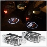 Proiectoare Logo LED Portiera Audi A3 A4 A5 A6 A8 Q3 Q5 Q7 R8 TT Lampi Usi Canbus