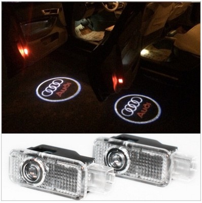 Proiectoare Logo Audi Lampi Led Portiera Audi A3 A4 A5 A6 A8 Q3 Q5 Q7 foto