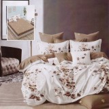 LENJERIE FINET 6 PIESE CU HUSĂ &ndash; 160&times;200 ȘI 180&times;200 (HF6P119) - 160x200