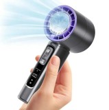 Ventilator portabil cu sistem de producere gheata Peltier Ice Cooling viteza turbo si afisaj display digital