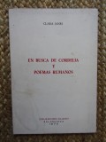 En busca de cordelia y poemas rumanos - CLARA JANES