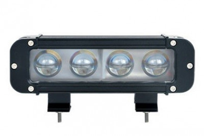 LED Bar Auto Offroad 4D 40W/12V-24V, 3400 Lumeni, 8&amp;amp;quot;/20 cm, Spot Beam 12 Grade foto
