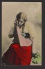 CPIB 21789 - CARTE POSTALA - FETITA DU DESAGA, 1907, Circulata, Fotografie