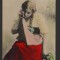 CPIB 21789 - CARTE POSTALA - FETITA DU DESAGA, 1907