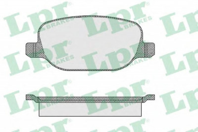 Set placute frana,frana disc ALFA ROMEO BRERA (939) (2006 - 2010) LPR 05P855 foto