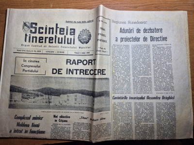 scanteia tineretului 2 iulie 1965-raionul ploiesti,moldova noua foto