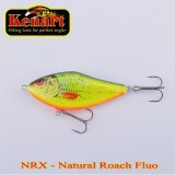 Vobler Dancer Natural Roach Fluo 7 cm./18 gr. Plutitor(Floating) - Kenart