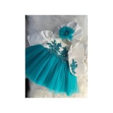 Rochita Pentru Botez, cu Bolero, Turcoaz - DPH60
