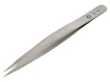 Pensetă PIERGIACOMI 135mm pentru lucrări de precizie, v&acirc;rf plat drept