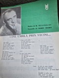 Partitura, Cine umbla prin vecini - H. Malineanu, Harry Negrin