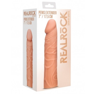 Prelungitor penis - Penis Extender - 17,5 cm - Flesh, +5 cm foto