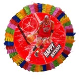 Pinata pentru petreceri copii, 35 cm, multicolora, model MJ Baschet