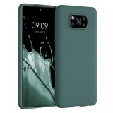 Husa pentru Xiaomi Poco X3 NFC / Poco X3 Pro, Silicon, Verde, 53482.171, kwmobile, Carcasa