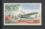 Ciad.1963 Posta aeriana-Avion postal DC.5, Nestampilat