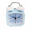 Ceas de masa desteptator pentru copii Pufo Joy, cu buton de iluminare cadran, 16 cm, model You&amp;Me, albastru