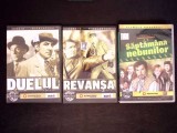 SET 3 DVD-URI CU FILME ROMANESTI: REVANSA, DUELUL, SAPTAMANA NEBUNILOR-REGIA: SERGIU NICOLAESCU-281411