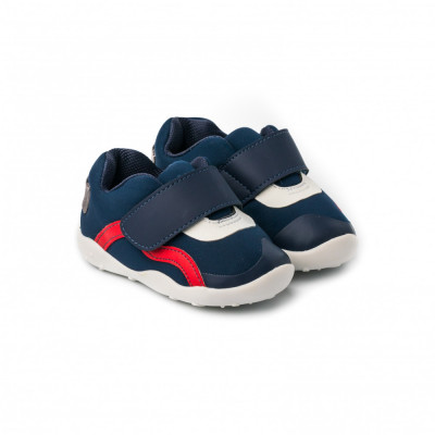 Pantofi Baieti Bibi FisioFlex 4.0 Azul cu Velcro 27 EU foto