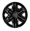 Set 4 capace roti hubcaps fast black R16 pentru gama auto Range Rover, Autohelix MSA