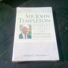 SUPPORTING SCIENTIFIC RESEARCH FOR SPIRITUAL DISCOVERIES - SIR JOHN TEMPLETON (CARTE IN LIMBA ENGLEZA)