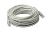 Cablu UTP Retea, Gri, Ethernet Cat 5e, 10m Lungime - Cablu Patch de Internet cu Mufa, Conector RJ45, Oem