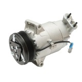 Compresor clima AC Opel, OEM 13124750, ACP49000S, fulie 5PK