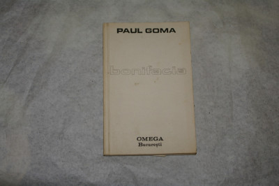 Bonifacia - Paul Goma - 1991 foto
